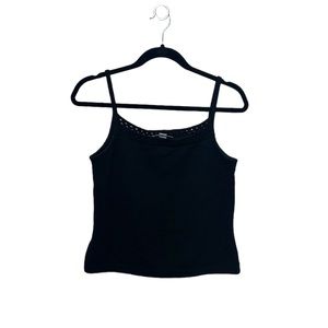 St. John Spaghetti Strap Knit Camisole Petite